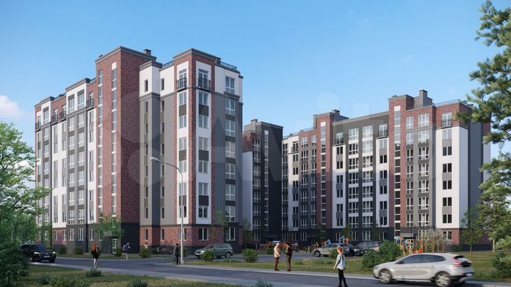 2-к. квартира, 63,8 м², 7/8 эт.