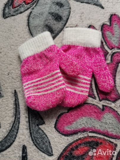 Варежки детские демисезонные