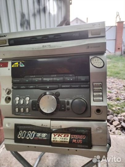 Музыкальный центр sony бу