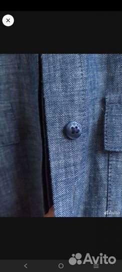 Платье хлопковое джинсовые Autograph