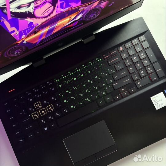 Игровой ноутбук HP Omen i7/RTX2070/17,3/144Hz