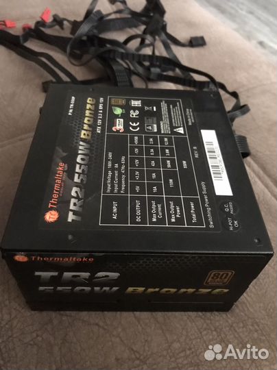 Бп Thermaltake tr2 550w bronze