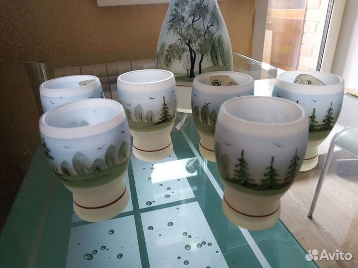 Графин с рюмками СССР 