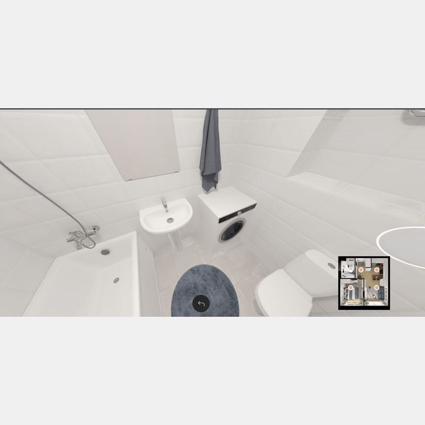 1-к. квартира, 34,3 м², 5/12 эт.
