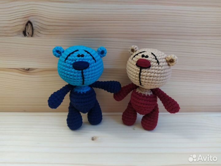Вязанные мишки