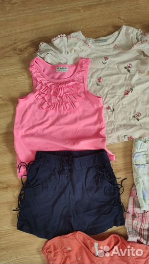 Капсула пакет вещей летних для девочки 110-116