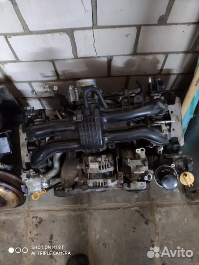 Двигатель subaru forester 4