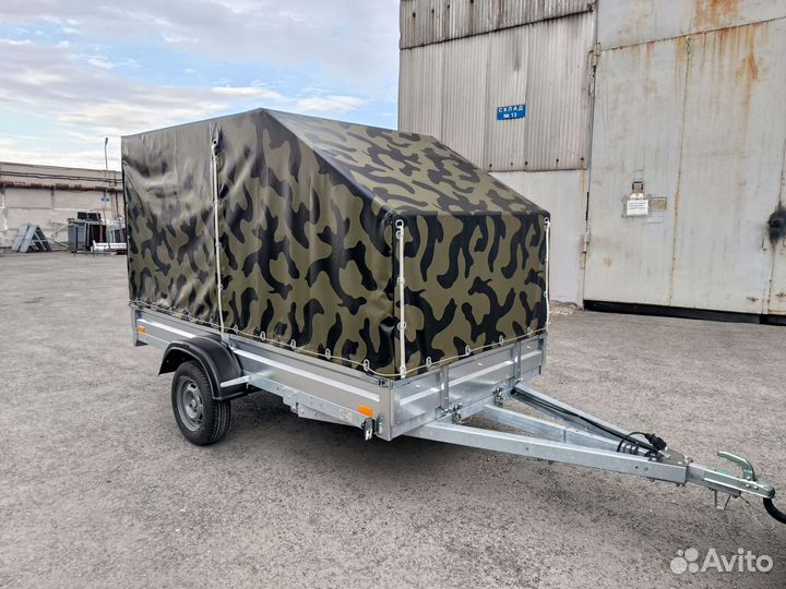 Прицеп 3,0х1,5 с тентом на подрамнике