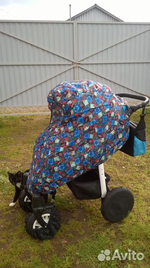 Прогулочная коляска с допами в отл/с