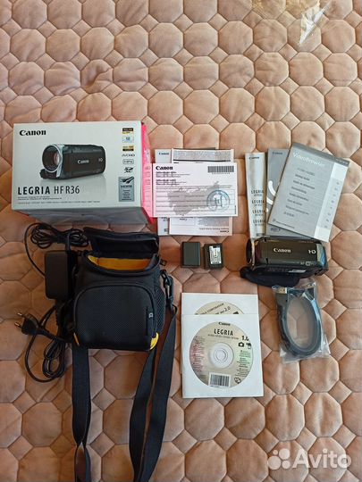 Видеокамера canon legria HF R36