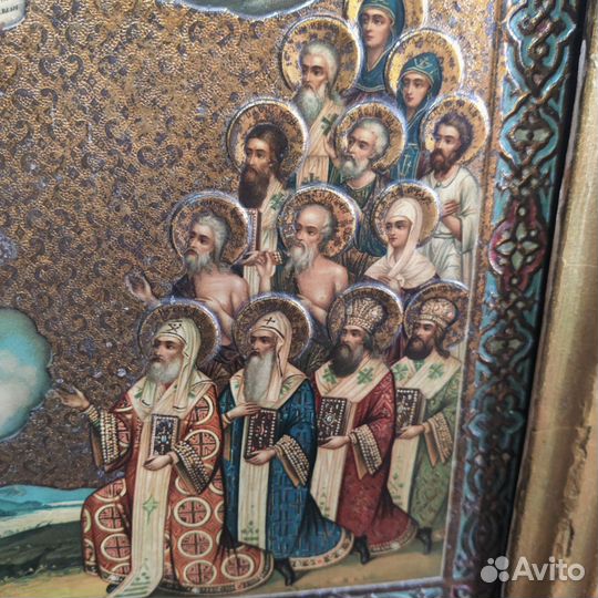 Иконабоголюбская божья матерь С митрополитами