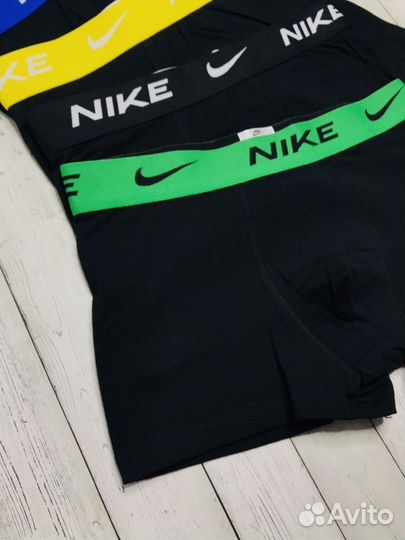 Трусы мужские Nike боксеры хлопок нижнее белье