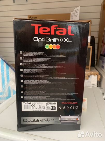 Электрогриль Tefal Optgrlli+ XL GC722034