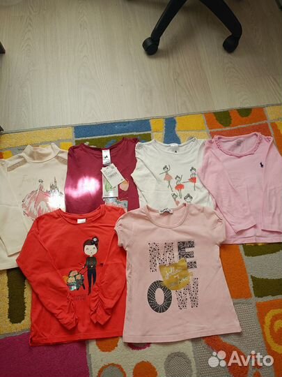 Вещи пакетом для девочки, ростовка от 98 до 116