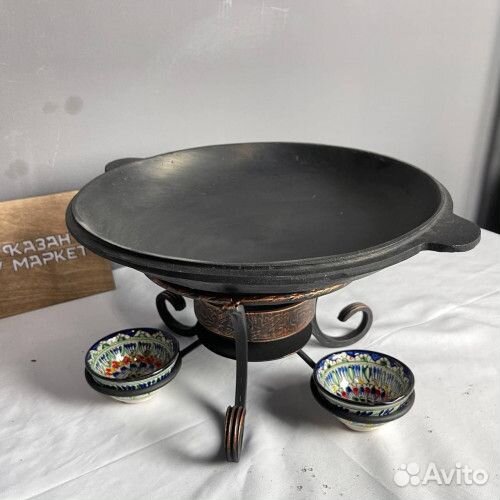 Садж-крышка чугунная 36 см