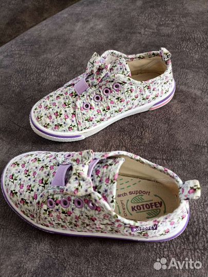Слипоны для девочки 27 размер