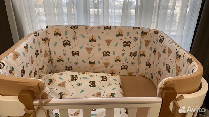 Бортики в детскую кроватку