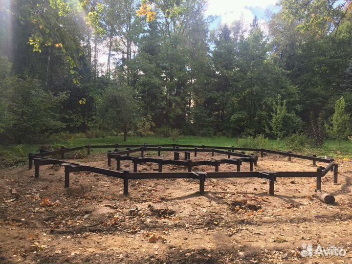 Винтовые сваи / Свайный фундамент под ключ