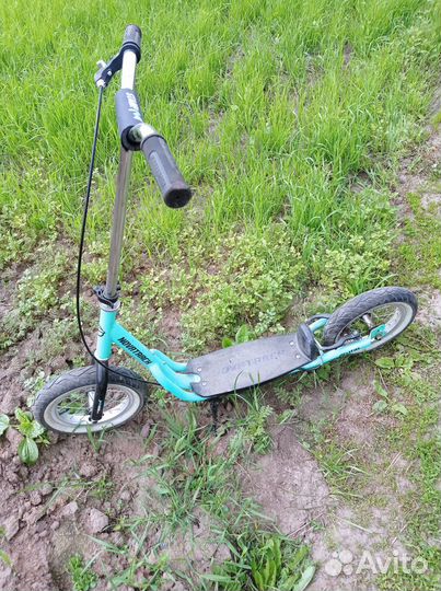 Самокат детский двухколесный с ручным тормозом