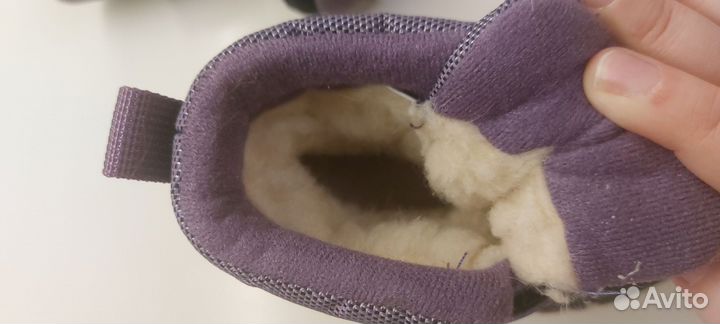 Ботинки зимние для девочки 25