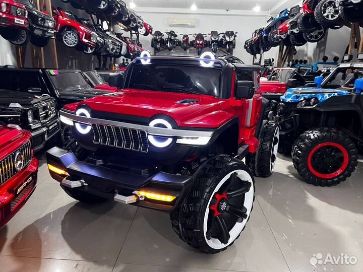 Детский электромобиль Jeep Wrangler хит продаж