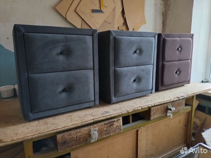 Прикроватная тумба мягкая