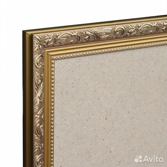 Фоторамка из пластика 45 на 45 см Садко золото