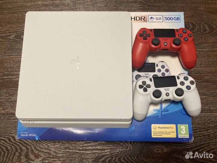 Sony playstation 4 slim 500gb с играми