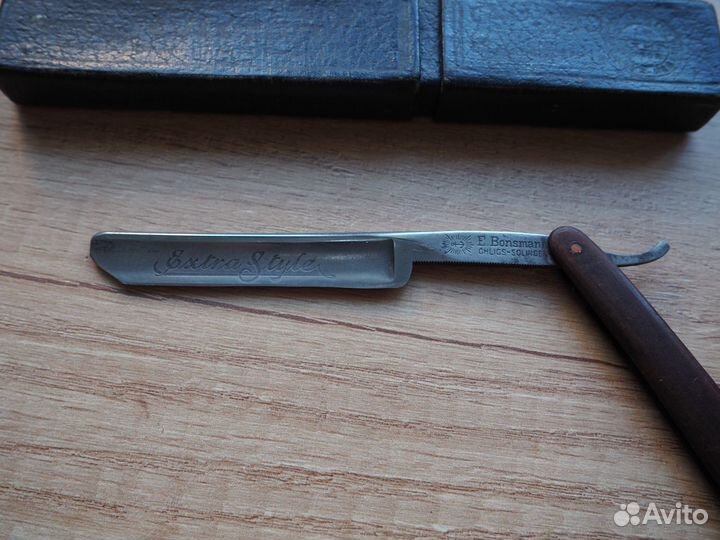 Винтажная Редкая бритва e. bonsmann solingen
