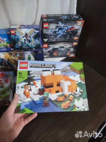 Новый Lego Minecraft 21178 Лисья хижина
