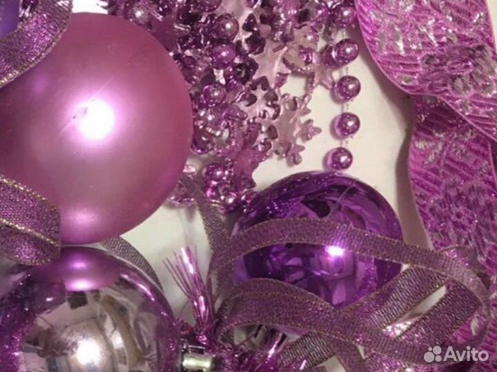 Новогодние игрушки (набор)