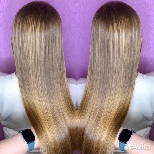 Кератиновое выпрямление, ботокс для волос