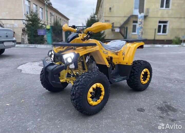 Квадроцикл motoland wild X 125 yellow