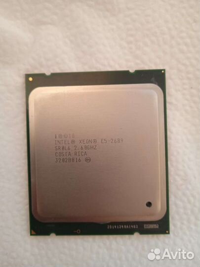 Процессор intel xeon e5 2689
