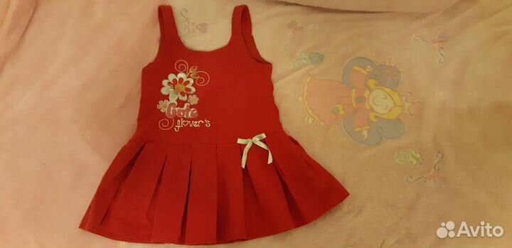 Сарафан мягкий вельветовый