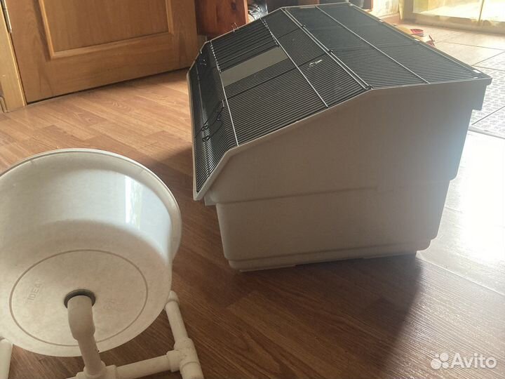 Клетка + беговое колесо