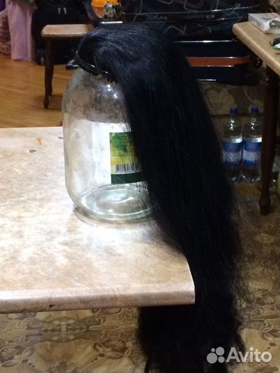 Полупарик натуральные волосы 230 гр 60 см