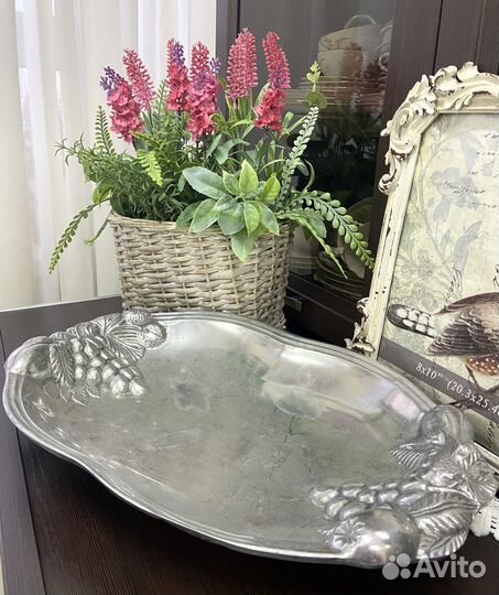 Блюдо олово