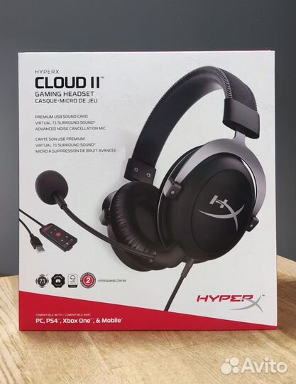 Наушники HyperX Cloud II KHX-hscp-GM