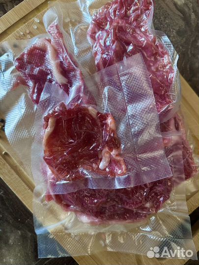 Джерки (чипсы) мясные, вяленое мясо, карбонад