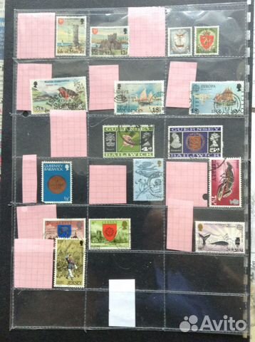 Почтовые марки Англ острова MAN, guernsey, jersey