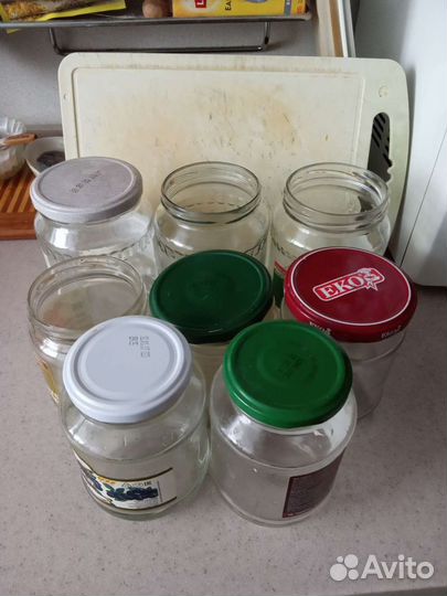 Стеклянные банки 0,3л; 0,35л; 0,5л; 0,7л