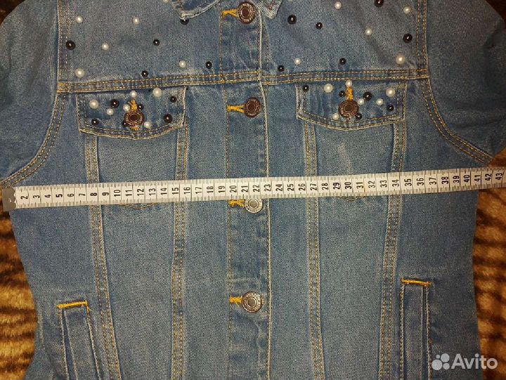 Джинсовая куртка для девочки