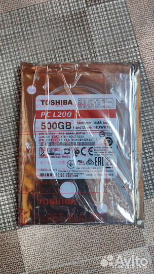 Hdd SATA 500gb 2.5 Toshiba PC L200