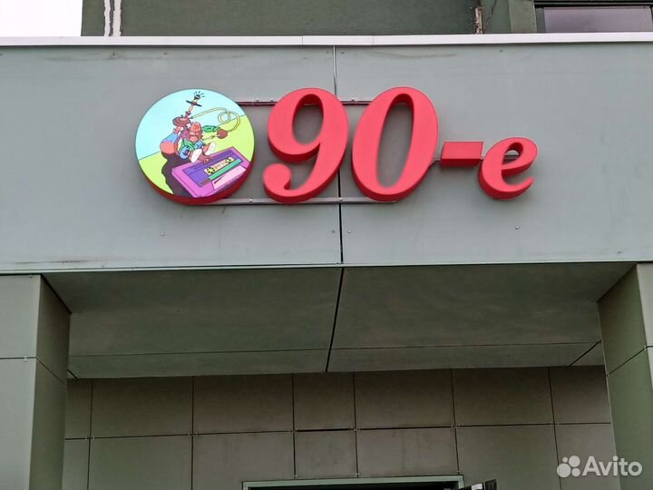 Световая вывеска Объемные буквы Логотип