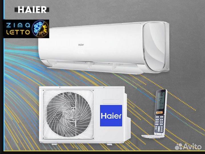 Настенные кондиционеры Хаер Энерголюкс Хайсенс