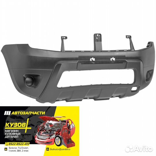 Бампер передний renault duster (10-14) неокрас