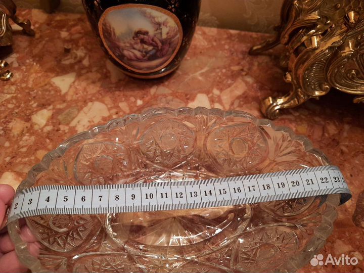 Ваза Хрустальная 2 штуки