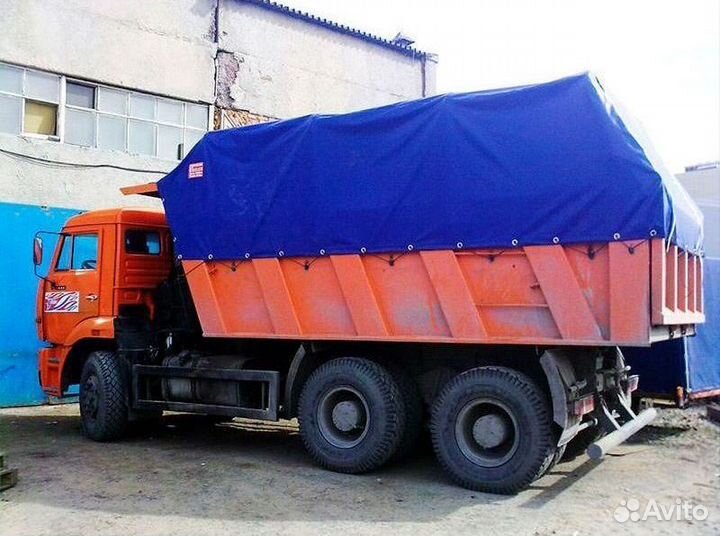 Полог на зерновозы, камазы, самосвалы с гарантией