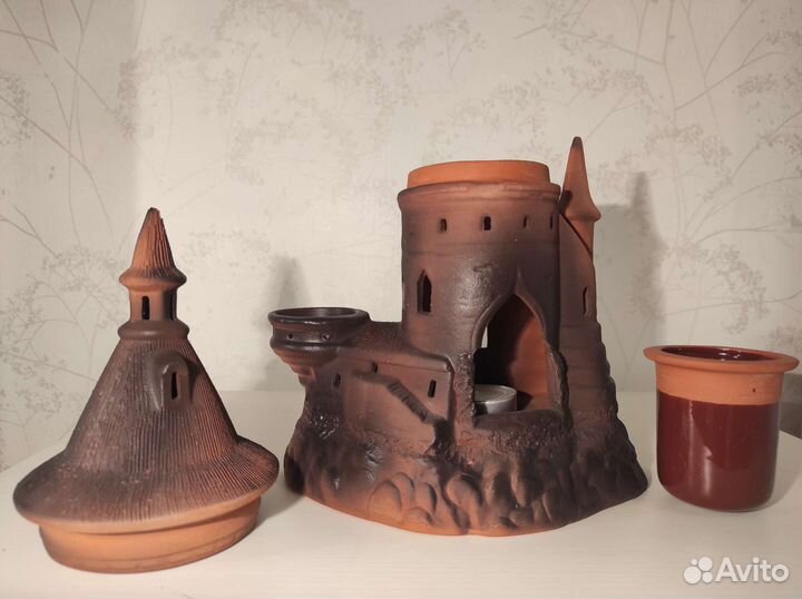 Подсвечник замок